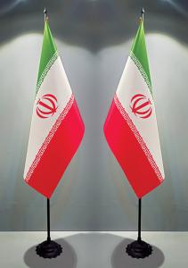 پرچم تشریفات مخروطی ساتن مات بدون ریشه